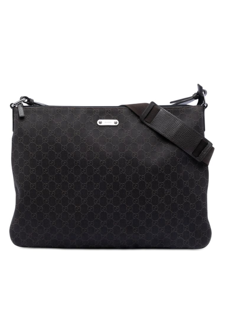 GUCCI Pre-Loved Gucci Gg Denim Crossbody