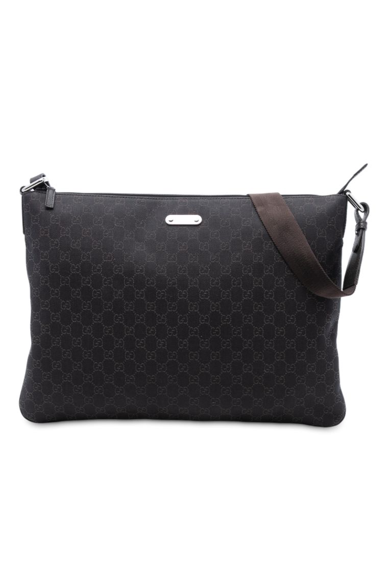 Gucci Pre-Loved Gucci Gg Denim Crossbody