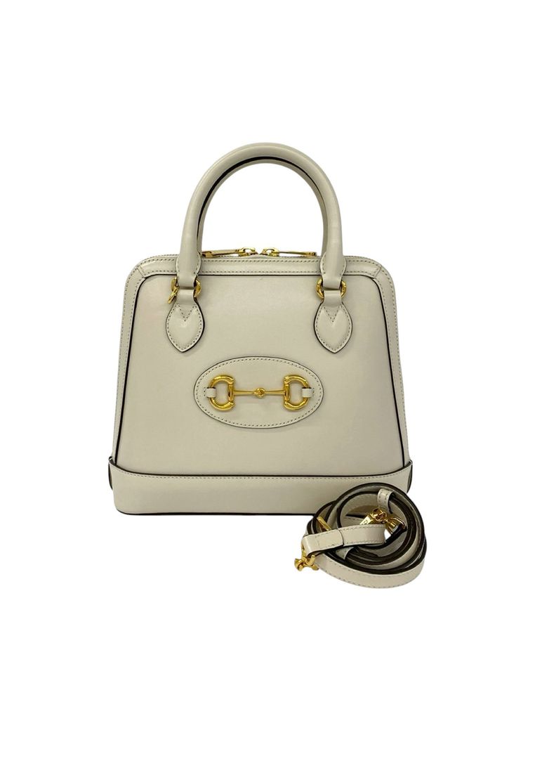 Gucci Pre-Loved Gucci Small Leather Horsebit 1955 Satchel