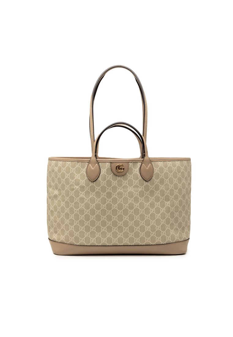 Gucci Pre-Loved Gucci Medium Gg Supreme Ophidia Tote