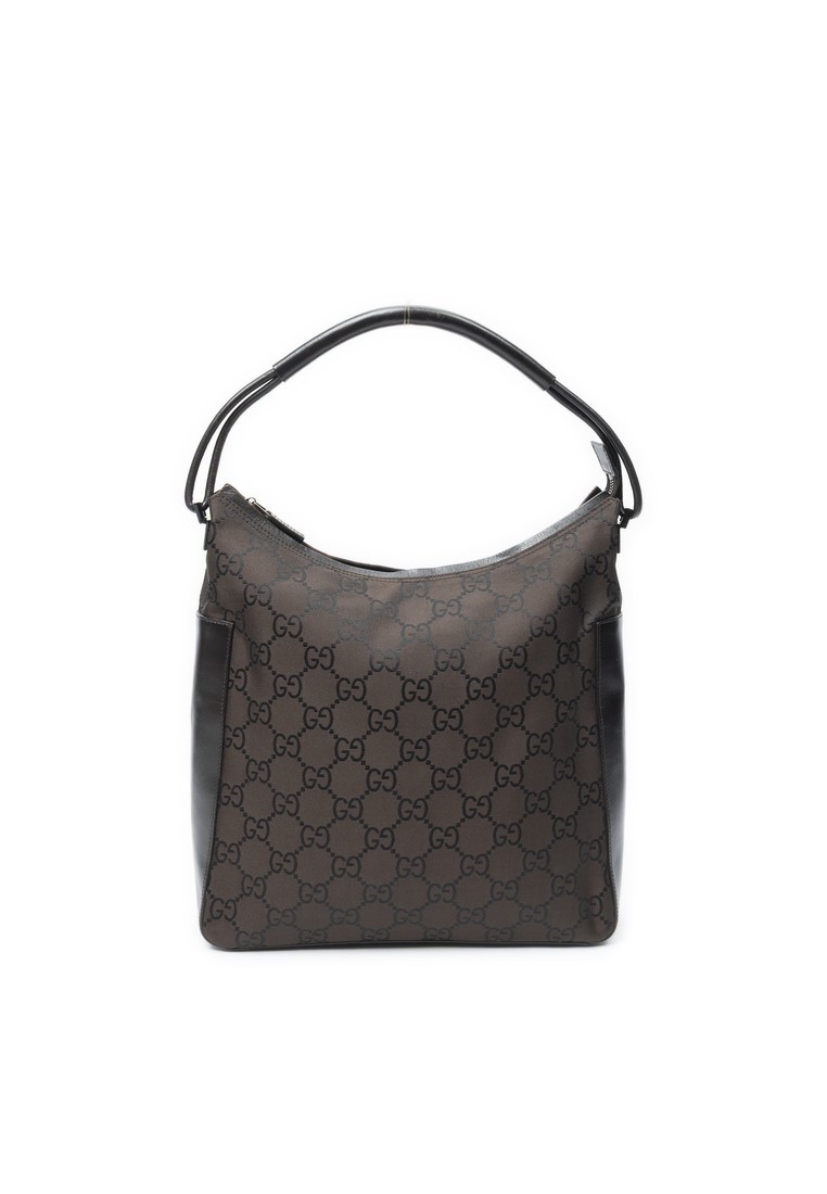 GUCCI Pre-Loved Vintage Zip Hobo