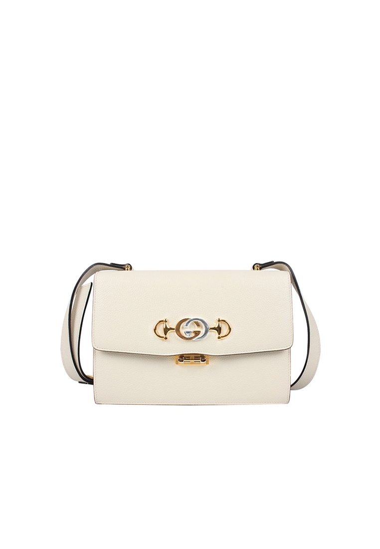 GUCCI Gucci Zumi Series Women s Small Litchi Grain Cowhide Interlocking G Horse Buckle Leather 