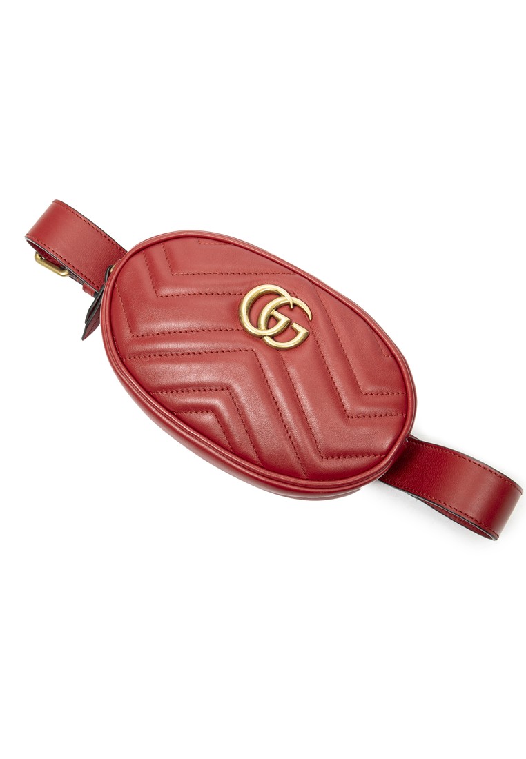 Gucci Pre-Loved GG Marmont Belt Bag