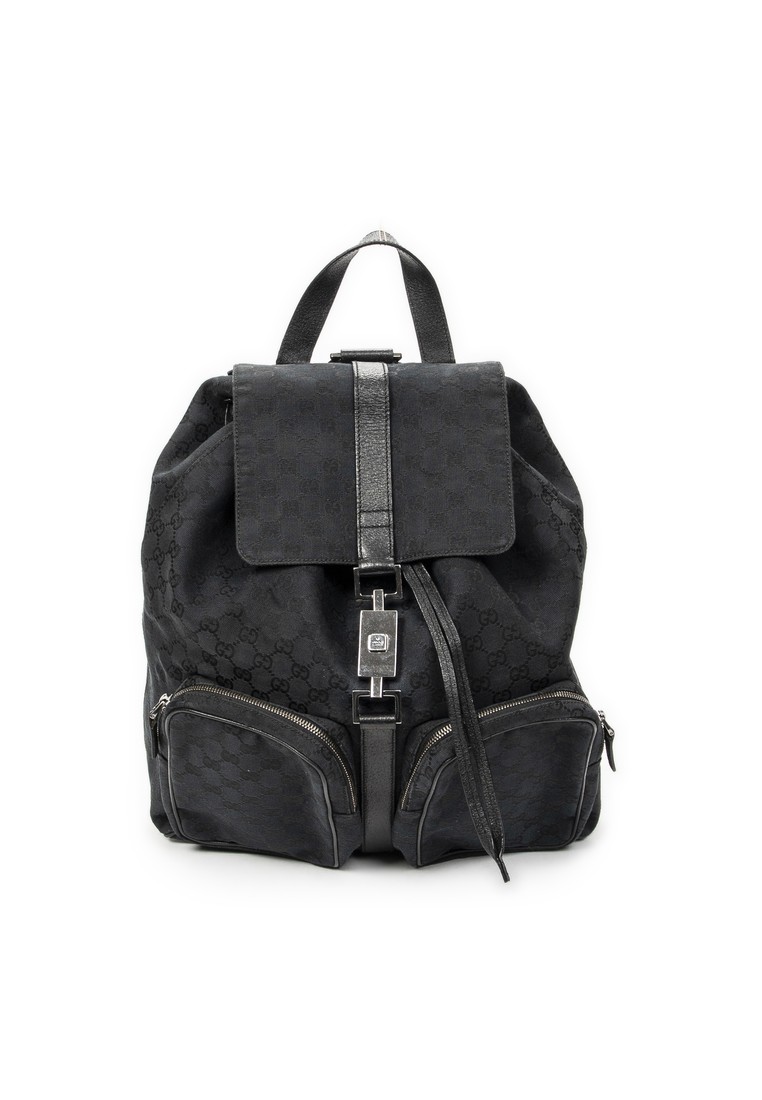 GUCCI Pre-Loved Large Jackie Drawstring Backpack