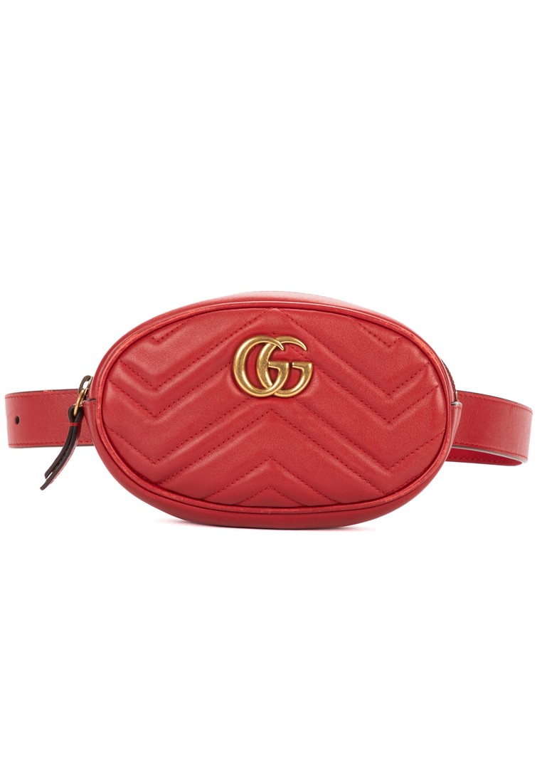 GUCCI Pre-Loved GG Marmont Belt Bag