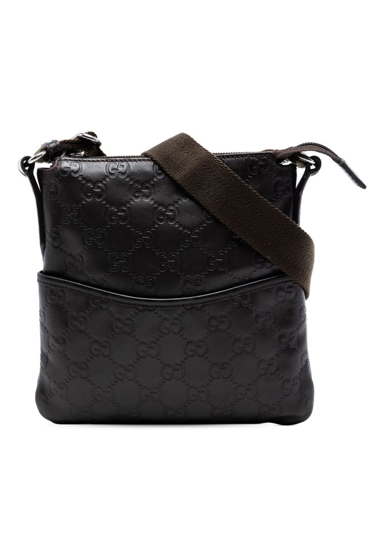 Gucci Pre-Loved Gucci Guccissima Crossbody