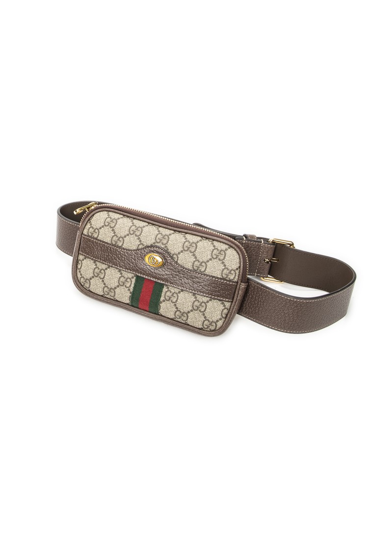 GUCCI Pre-Loved Mini Ophidia Iphone Belt Bag 80