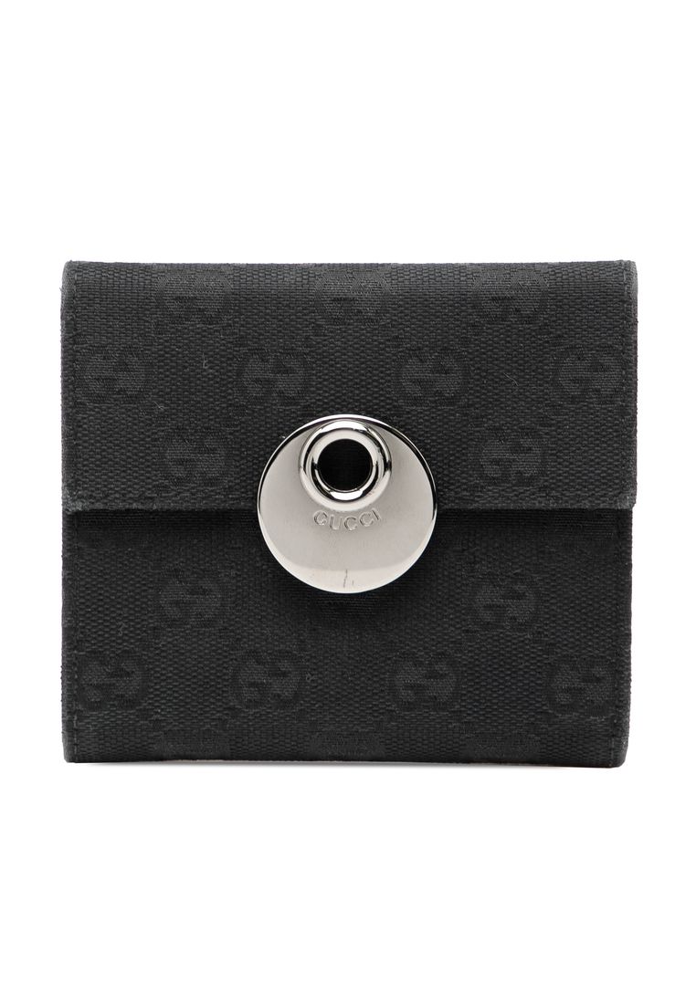 Gucci Pre-Loved Gucci Gg Canvas Eclipse Small Wallet