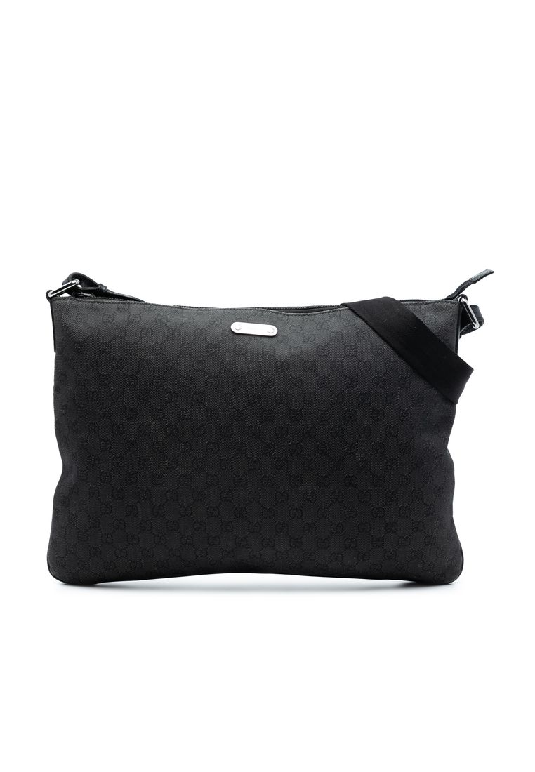 Gucci Pre-Loved Gucci Gg Denim Crossbody