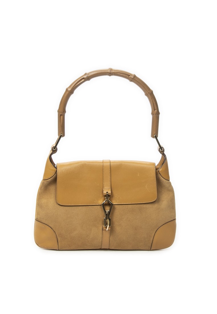 Gucci Pre-Loved Bamboo Flap Jackie
