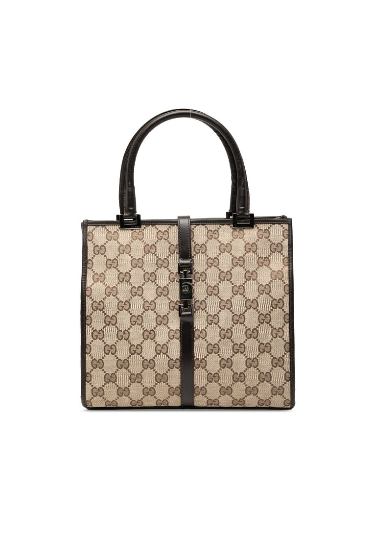 Gucci Pre-Loved Gucci Gg Canvas Jackie Handbag
