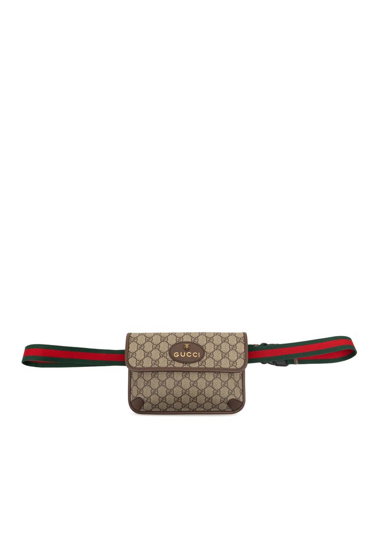 Gucci Pre-Loved Gucci Gg Supreme Web Neo Vintage Belt Bag
