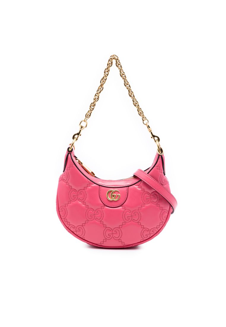 Gucci Pre-Loved Gucci Mini Gg Marmont Matelasse Calfskin Satchel