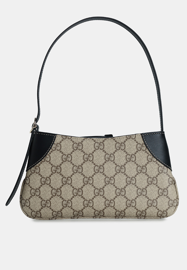 GUCCI GG Emblem Mini Shoulder Bag