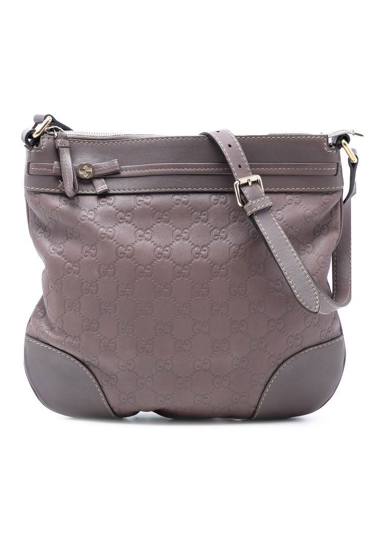 Gucci Pre-Loved Gucci Guccissima Mayfair Crossbody