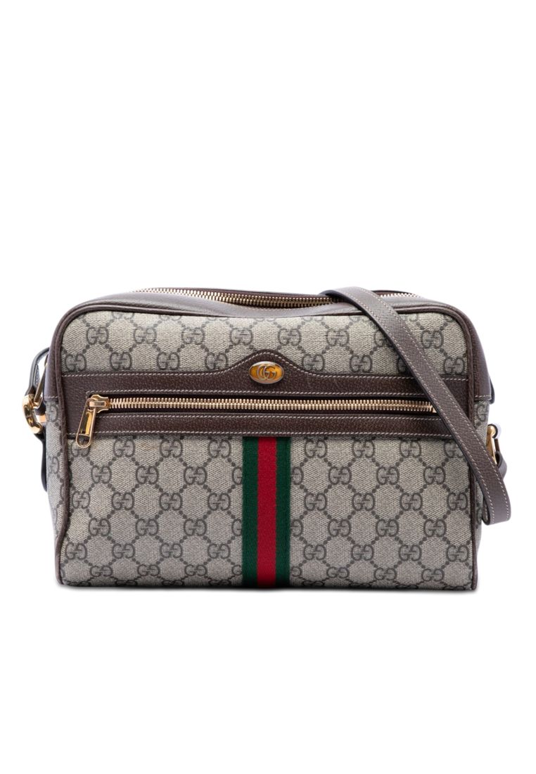Gucci Pre-Loved Gucci Gg Supreme Ophidia Crossbody