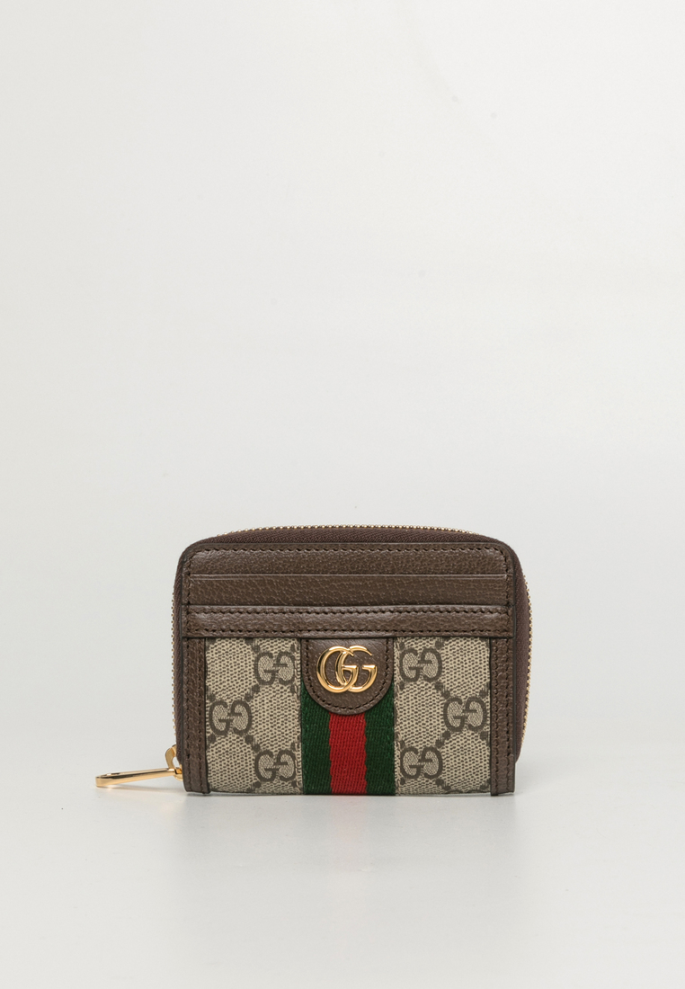 Gucci Ophidia Gg Wallet Card Holder/coin Purse