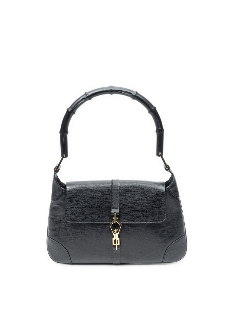 Gucci Pre-Loved Bamboo Flap Jackie