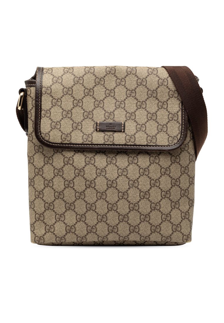 GUCCI Pre-Loved Gucci Gg Supreme Crossbody