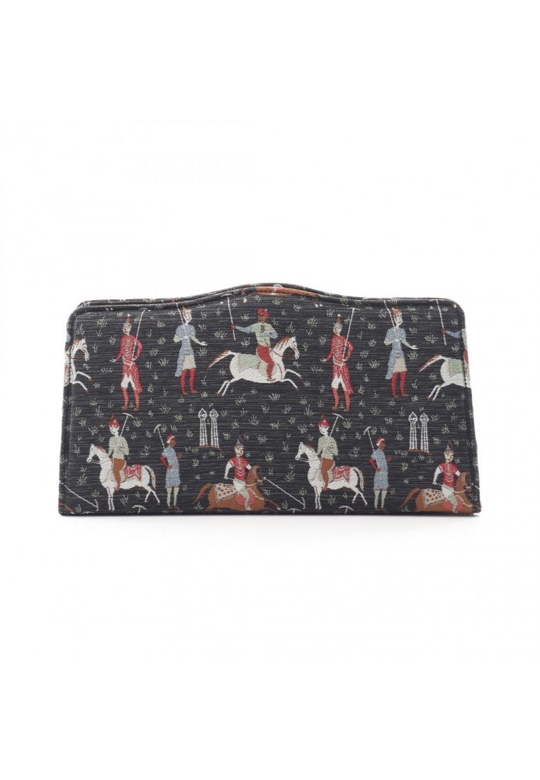 Gucci Pre-Loved Gucci Clutch bag canvas black multicolor