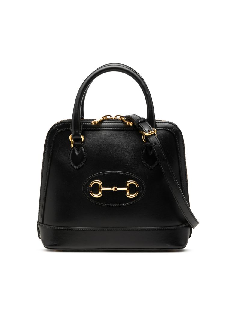 GUCCI Pre-Loved Gucci Small Leather Horsebit 1955 Satchel