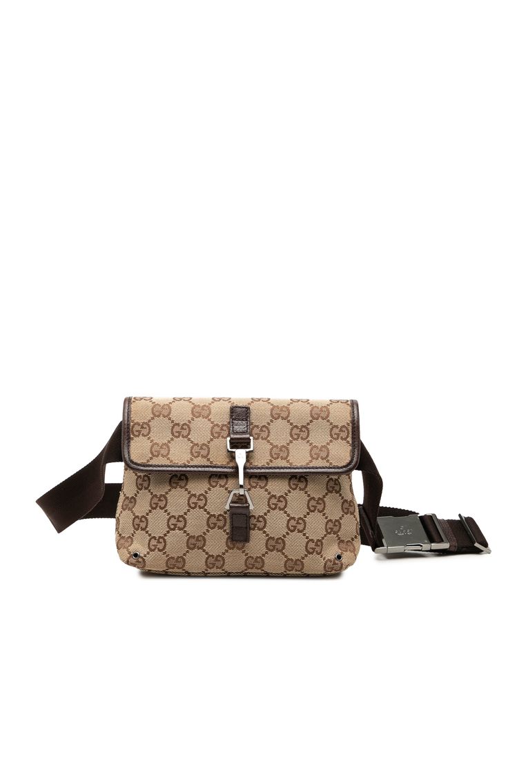 GUCCI Pre-Loved Gucci Gg Canvas Jackie Belt Bag