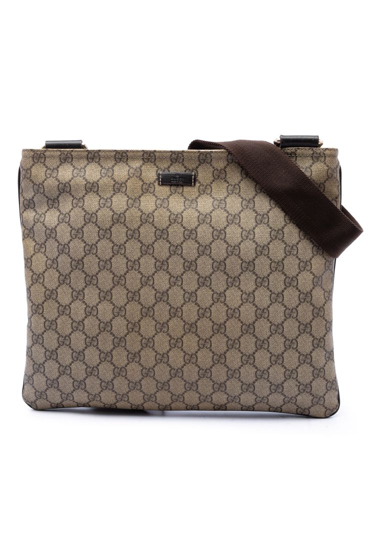 Gucci Pre-Loved Gucci Gg Supreme Crossbody