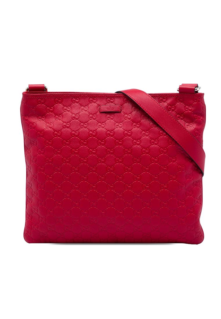GUCCI Pre-Loved Gucci Guccissima Crossbody