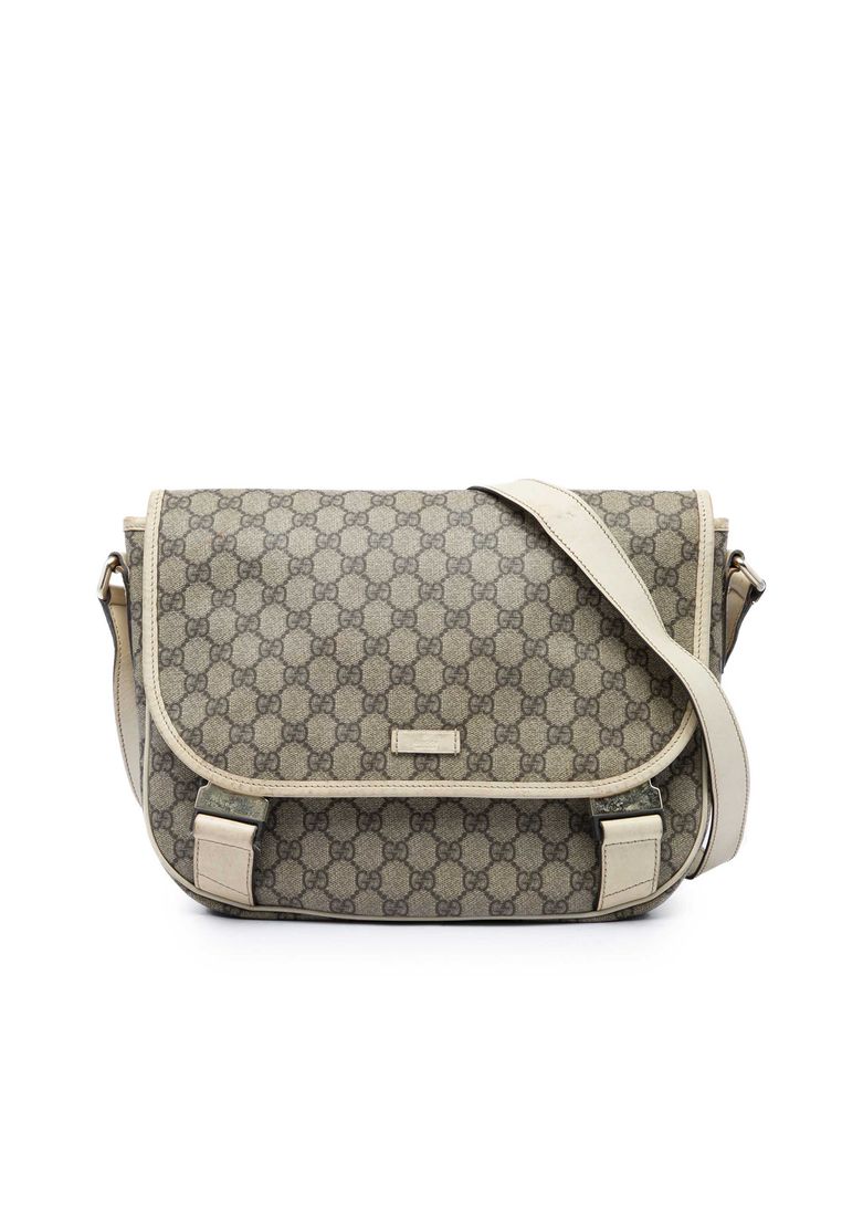 Gucci Pre-Loved Gucci Gg Supreme Crossbody