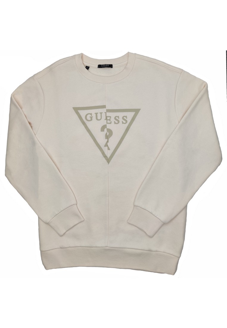 white guess sweater