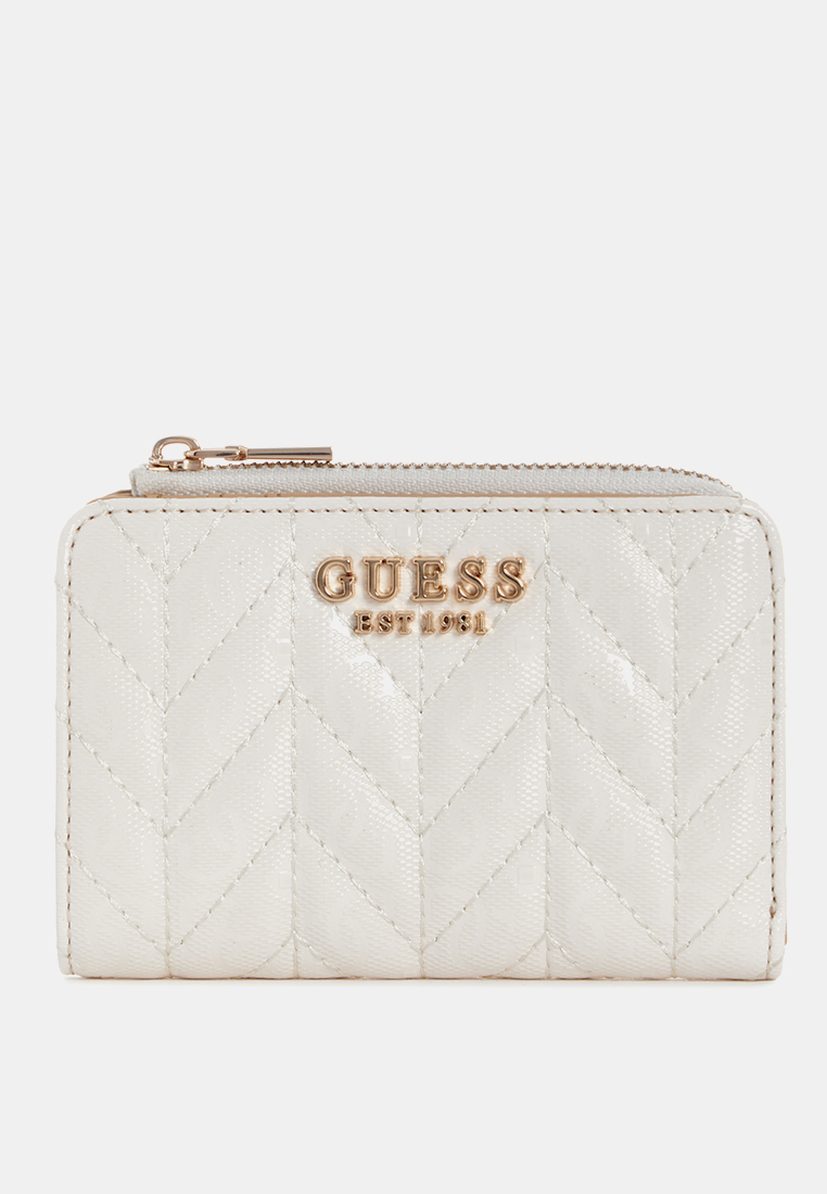 Guess Stacey Zip Around Card Wallet