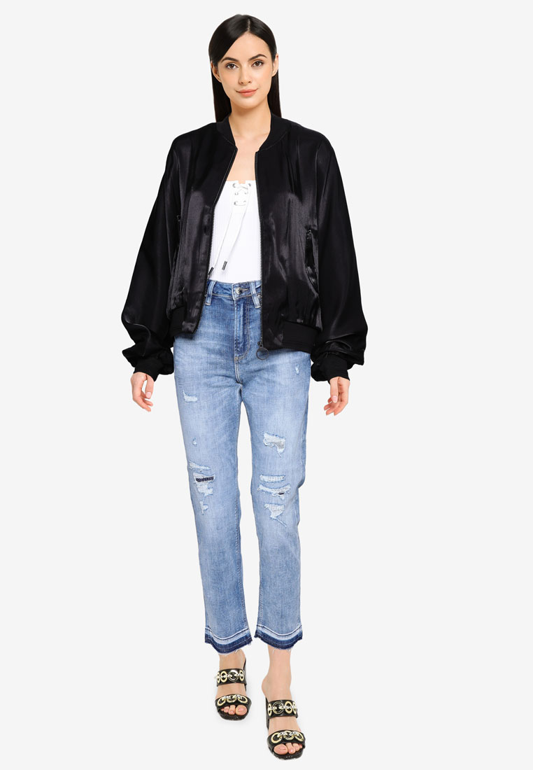 guess emira bomber jacket