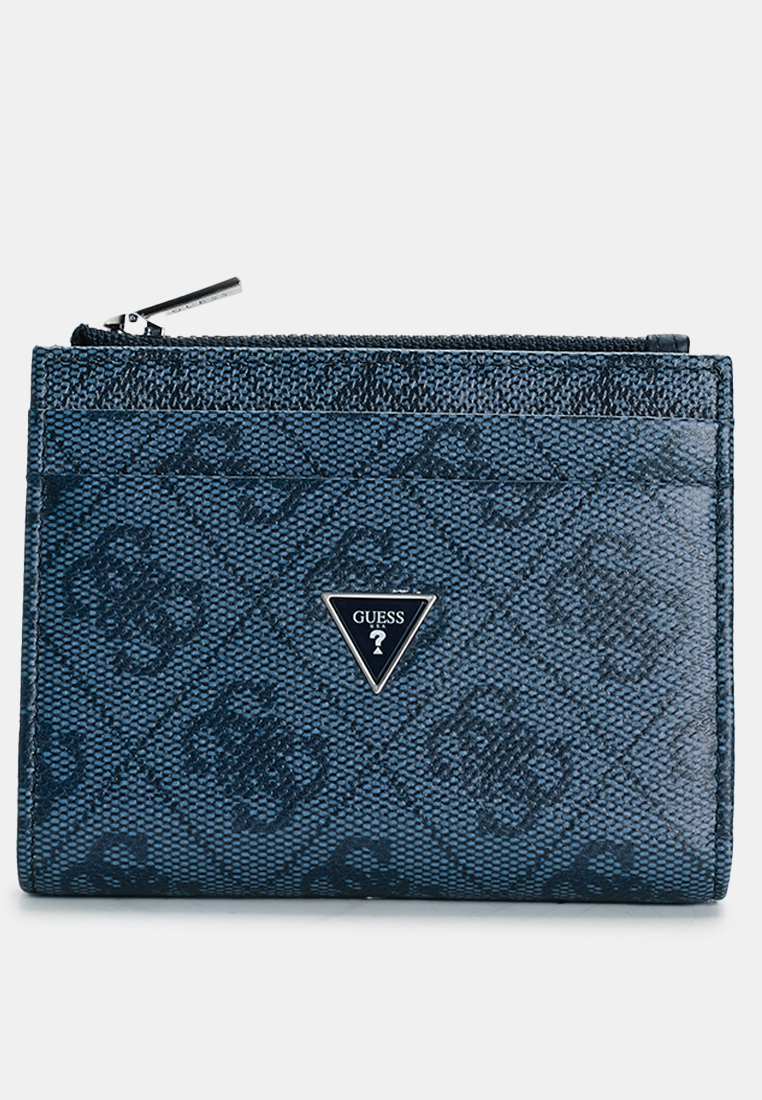 Guess Milano Bifold Top Zip Wallet