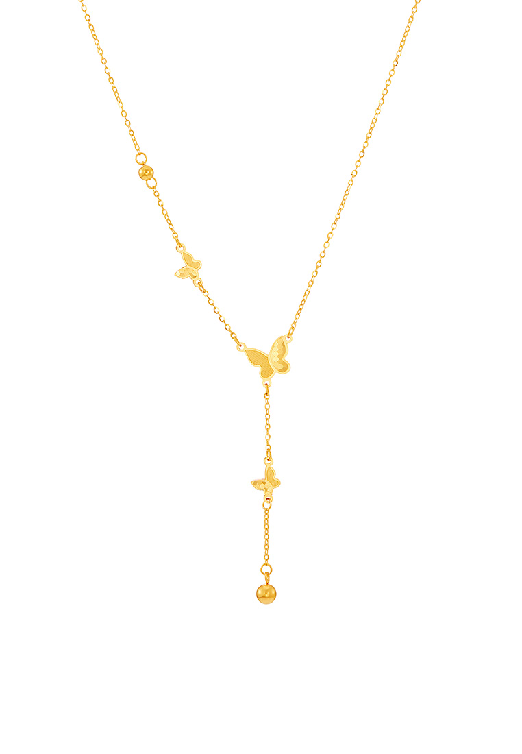 HABIB HABIB 999/24K Yellow Gold Necklace 24XFYN040624