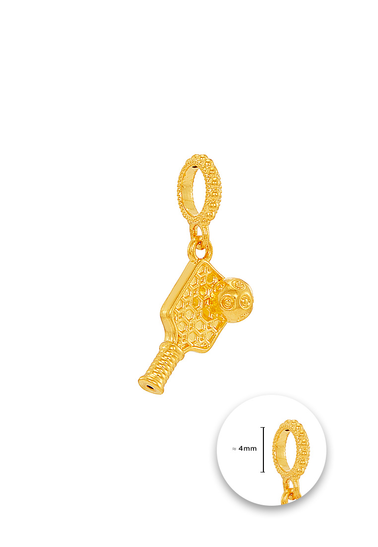 HABIB HABIB 916/22K Yellow Gold Charm (Pickleball) 6800043Y