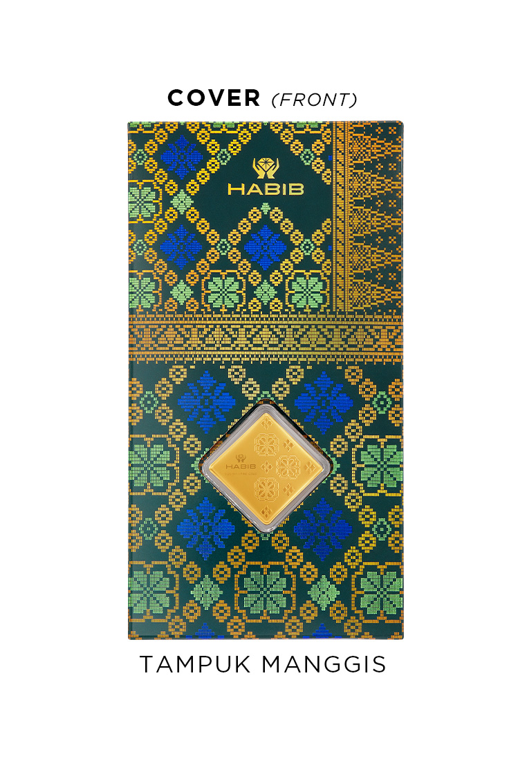 HABIB HABIB Songket Collection (Tampuk Manggis) | 999.9 Gold Wafer (0.20g)