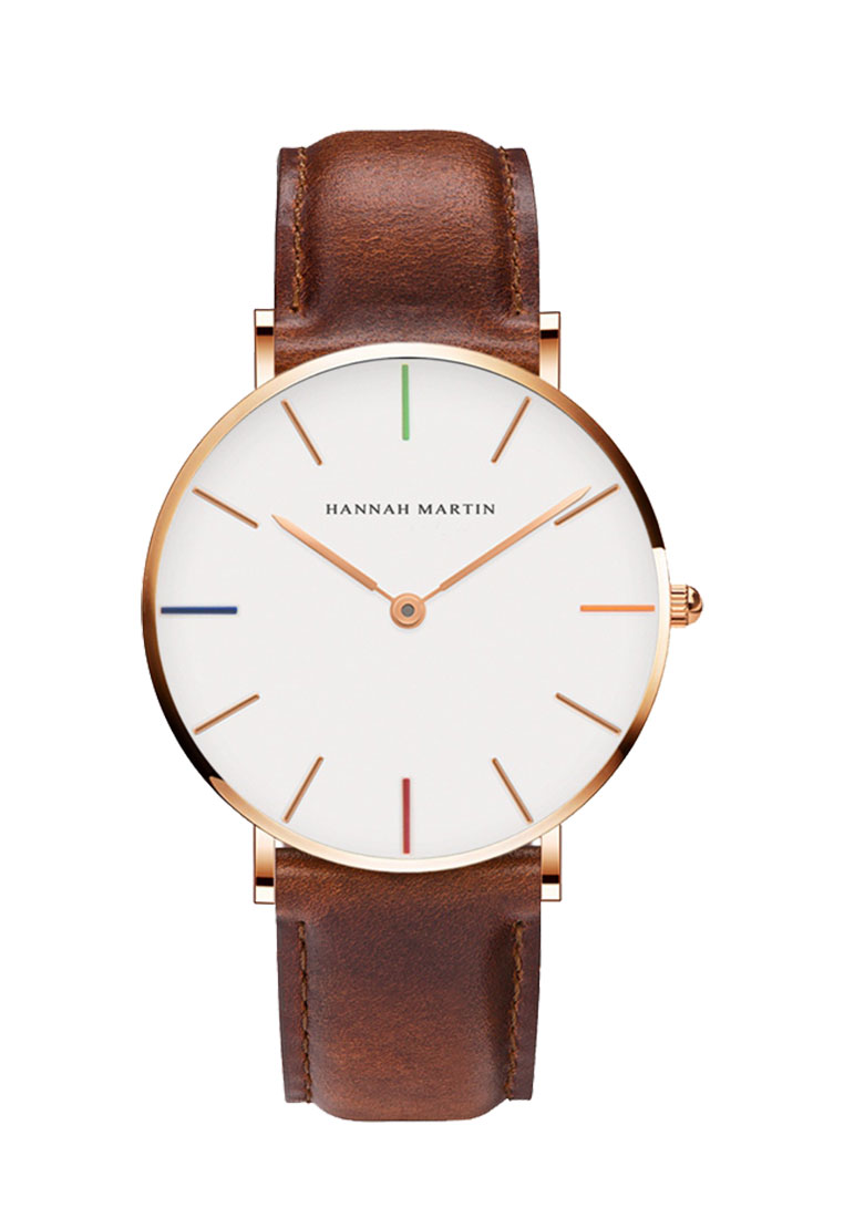 HANNAH MARTIN Hue Brown Men Quartz Watch