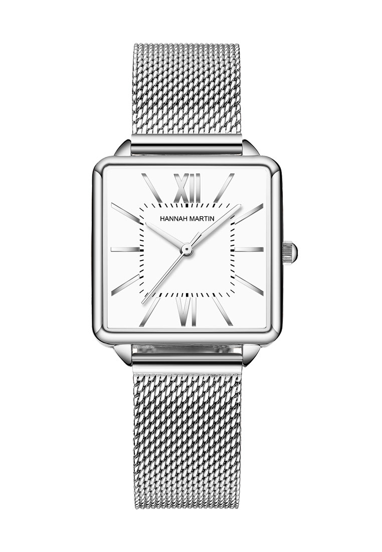 HANNAH MARTIN Cube Women Stainless Quartz Watch