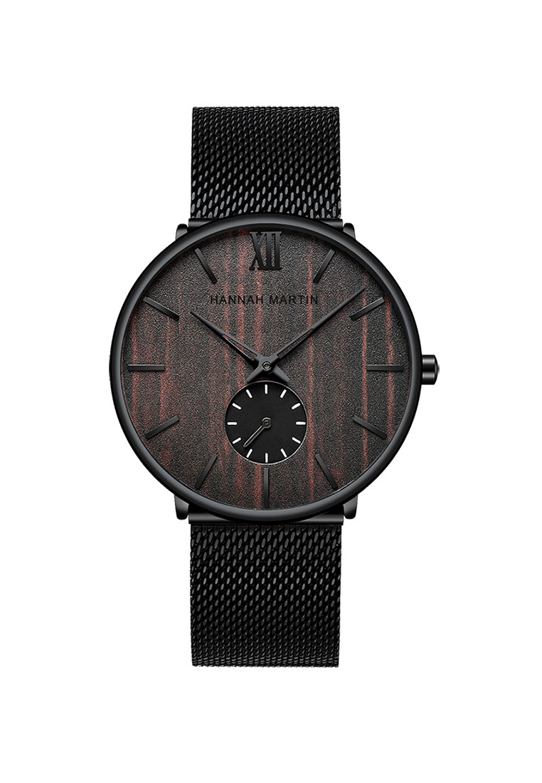 HANNAH MARTIN Oakstone Men Quartz Watch - Ebony