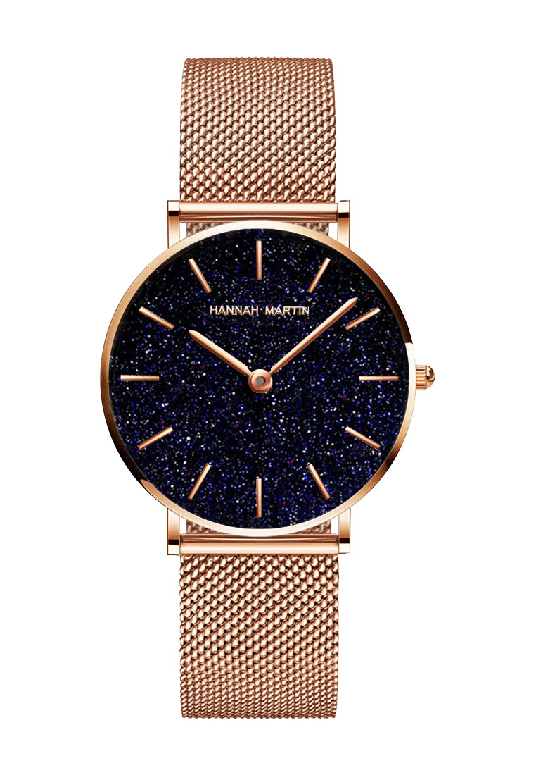 HANNAH MARTIN Crystalline Women Stainless Quartz Watch