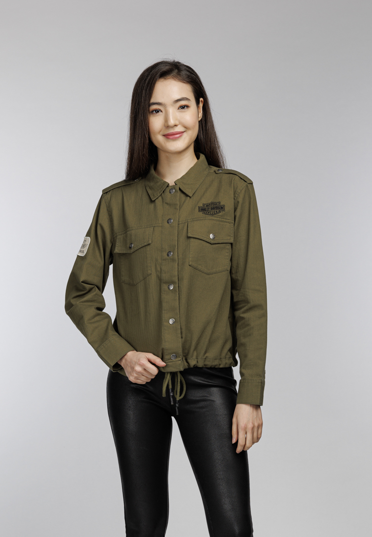 Harley-Davidson Harley-Davidson Division Twill Anorak Jacket