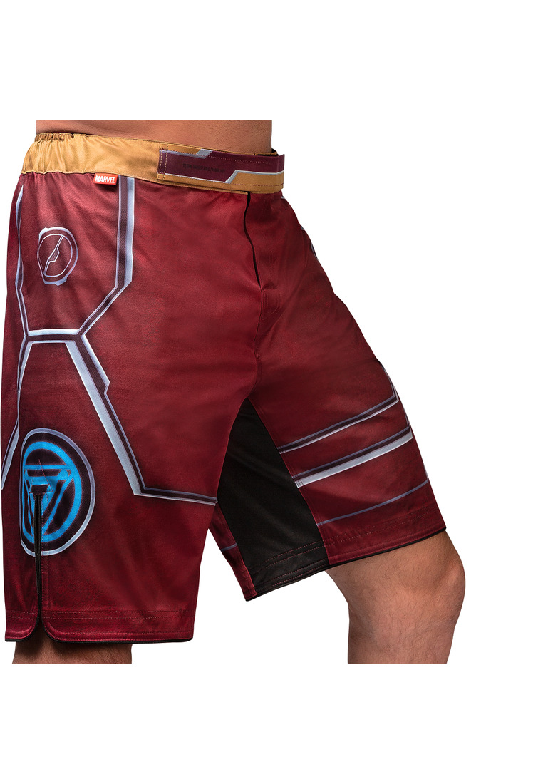Hayabusa Marvel Fight Shorts - Iron Man - Red