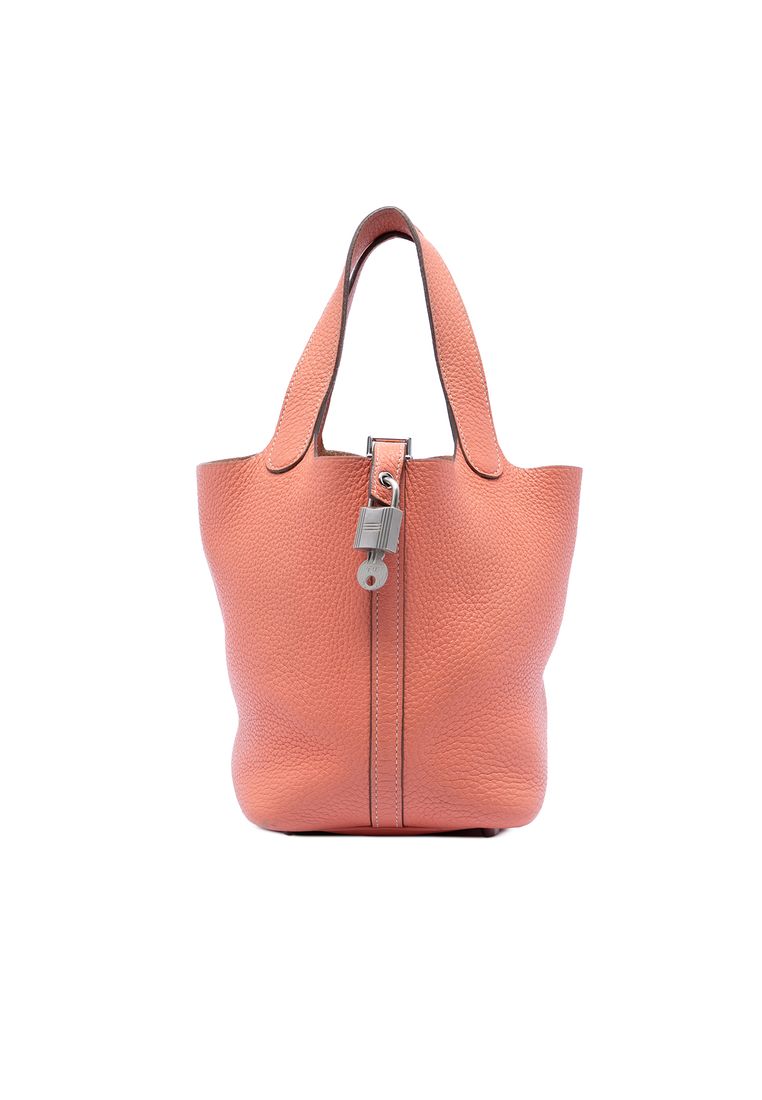 Hermès Pre-Loved Hermès Clemence Picotin Lock 18