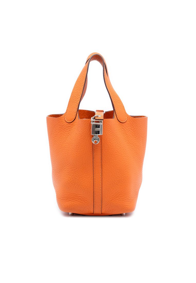 Hermès Pre-Loved Hermès Clemence Picotin Lock 18