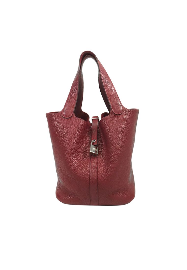 Hermès Pre-Loved Hermès Clemence Picotin Lock 22
