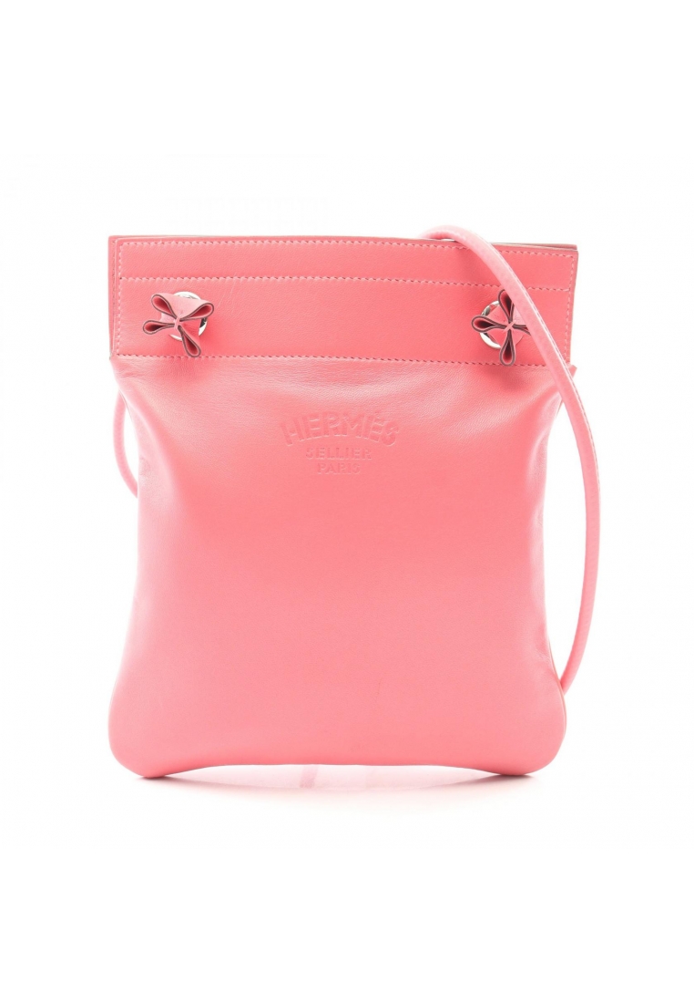 Hermès Pre-Loved Hermès Aline mini rose azalea Shoulder bag Veau Swift pink silver hardware Y stamp