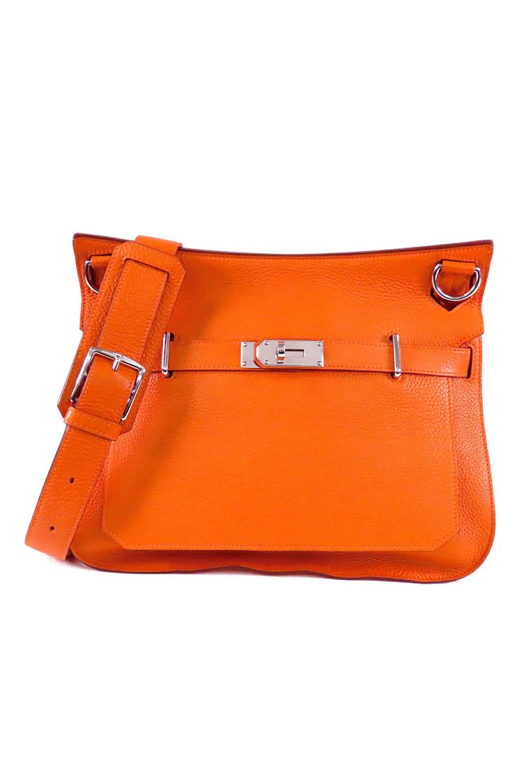 Hermès Pre-Loved Hermès Clemence Jypsiere 34