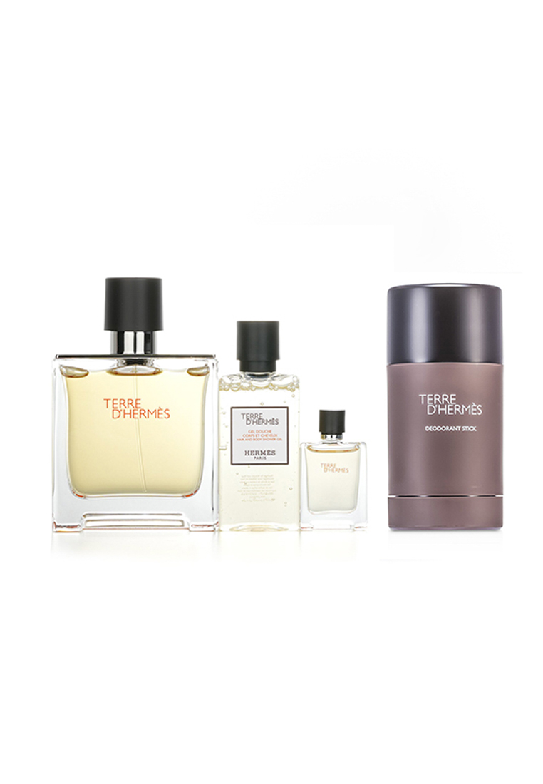 Hermès HERMÈS - Hermes Terre D'Hermes Pure Set + Terre D'Hermes Deodorant Stick 2pcs