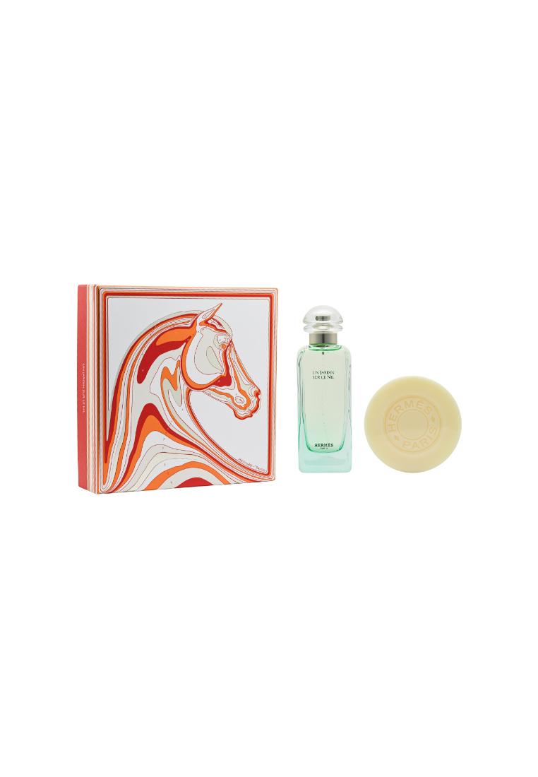 Hermès HERMES Un Jardin Sur Le Nil Eau de Toilette + Soap Set (2pcs) 2piece