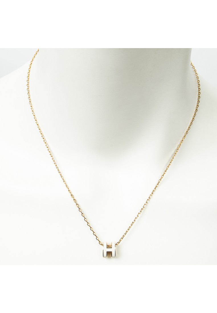 Hermès Pre-Loved Mini Pop H Pendant Necklace